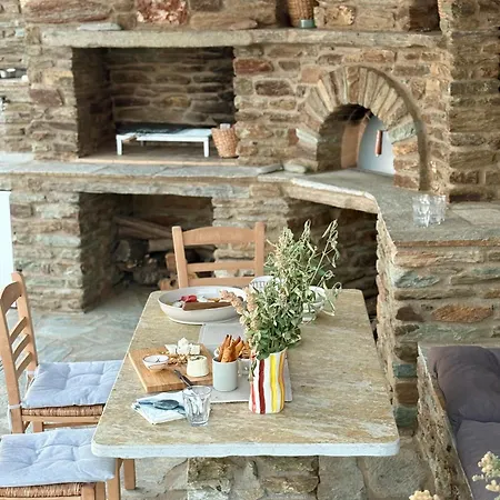 Avra, A Serene Cycladic With Private Pool Overlooking The Aegean Sea Apartman Bací