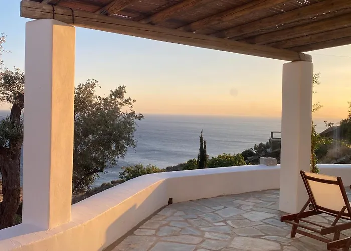 Avra, A Serene Cycladic With Private Pool Overlooking The Aegean Sea 巴特斯欧