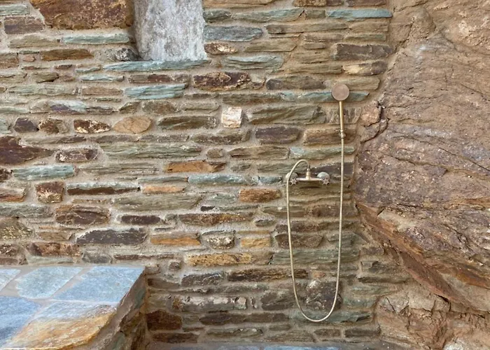 Avra, A Serene Cycladic With Private Pool Overlooking The Aegean Sea 公寓 巴特斯欧