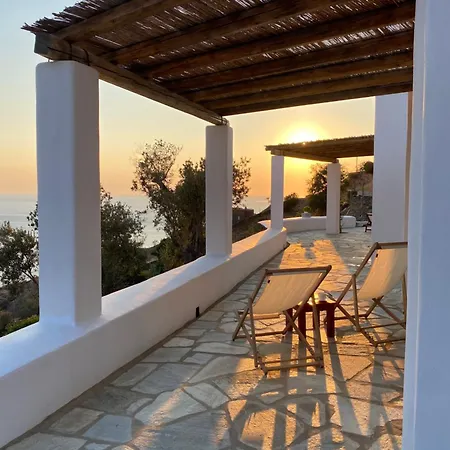 شقة Avra, A Serene Cycladic With Private Pool Overlooking The Aegean Sea