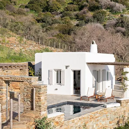 Apartamento Avra, A Serene Cycladic With Private Pool Overlooking The Aegean Sea *
